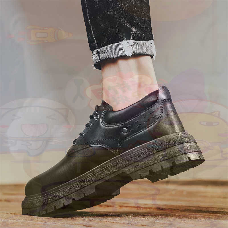 Streetwear Brand From Uk - ダーク天然皮革ファッショントレーナーテニスメンズスニーカーファッション紳士靴品質スニーカースポーツ低価格健康