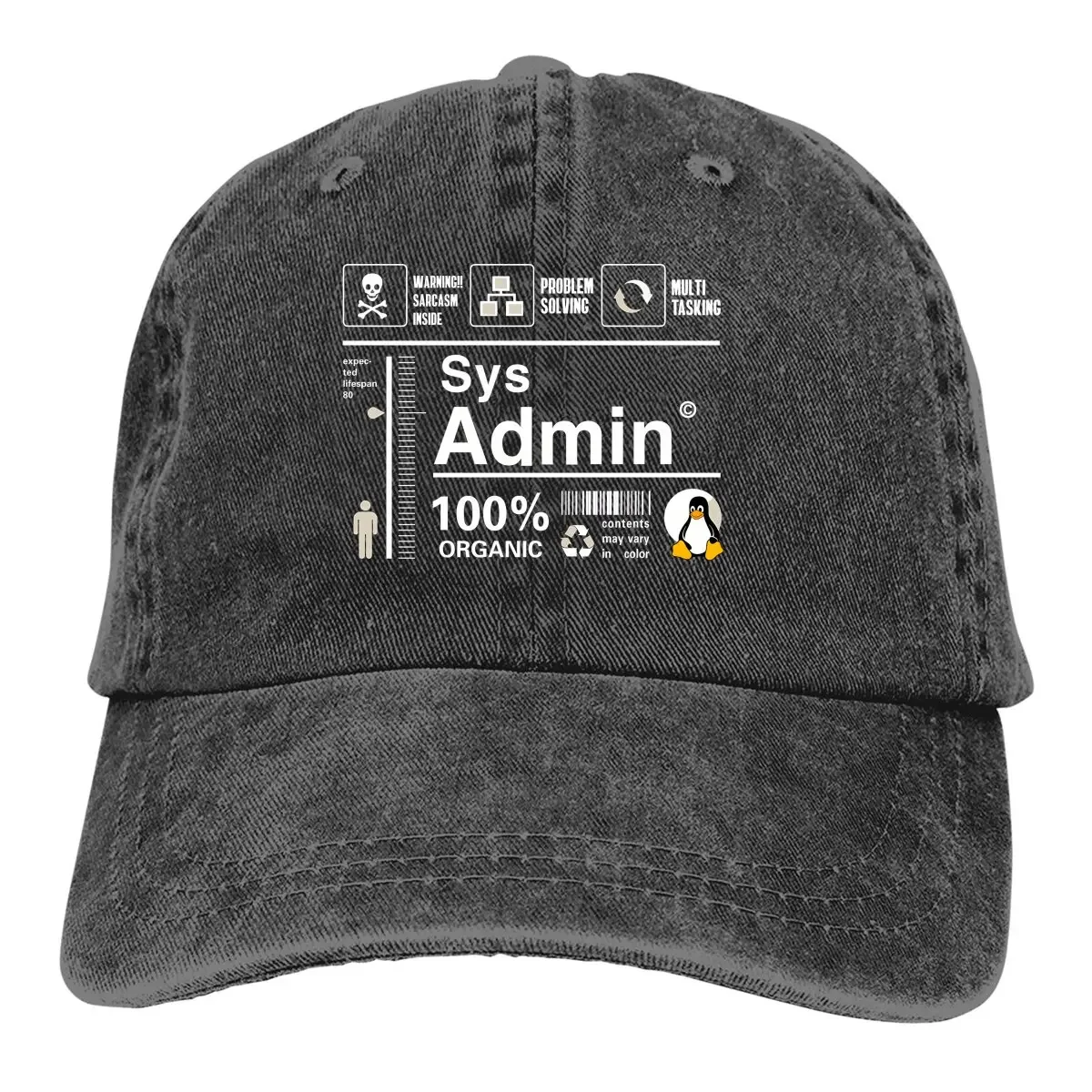 Stussy Bucket Hat - 男性と女性のためのペンギン野球帽,Linux,infographic sys,visor保護,snapback,computer,cpuコアキャップ