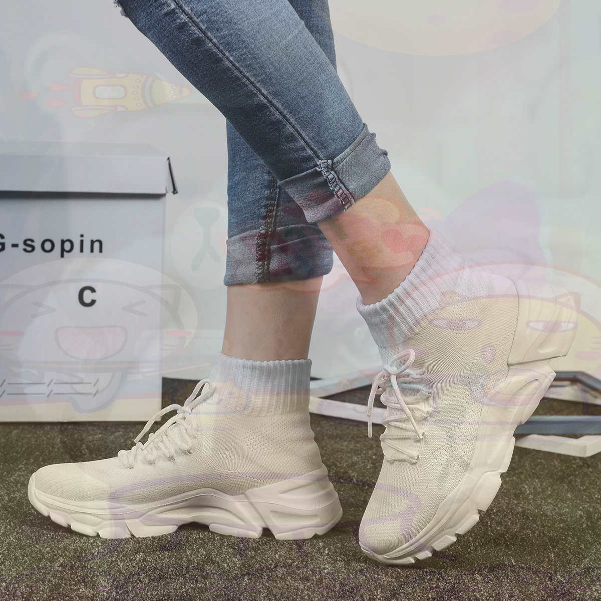 Streetwear Brand From Uk - 身長を伸ばすシュメールバスケットボールバスケットボール女性のスポーツシューズ新しいスニーカー女性ブランド陸上競技ワークアウトユニークな