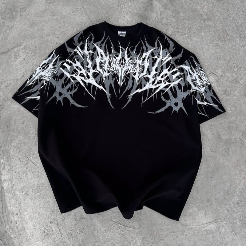 Y2Kゴスストリートウェアブランド、ユニセックスオーバーサイ - Streetwear Brand Font のレビューと価格