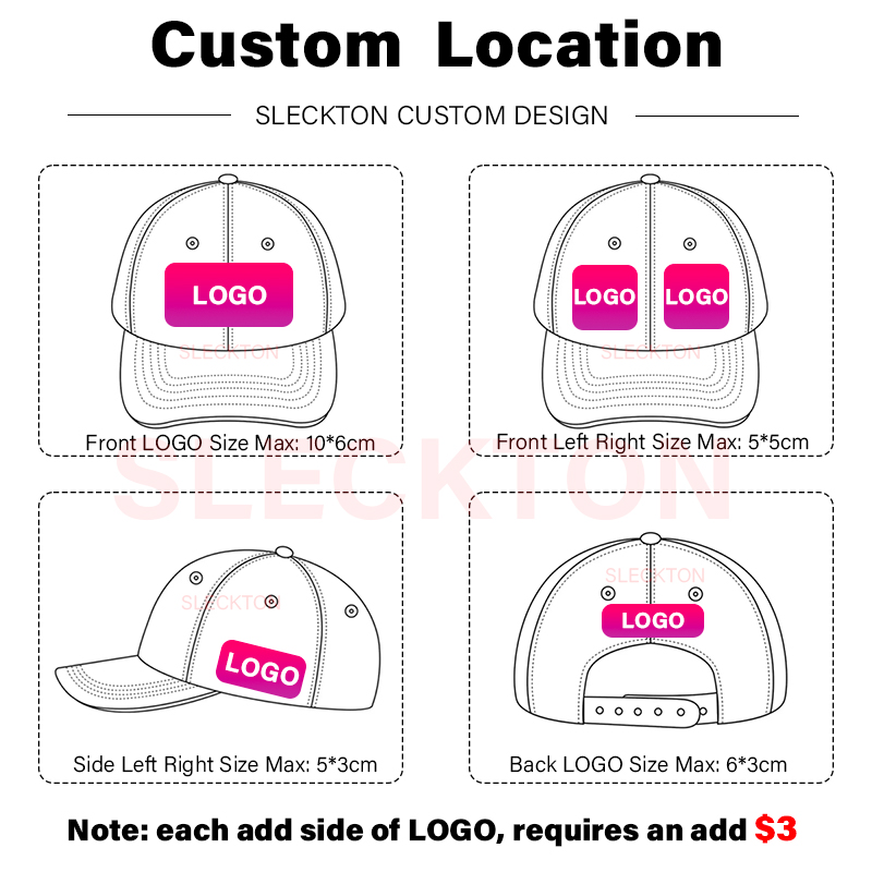 SLECKTON カスタムロゴ野球帽男性と女性のロゴ刺繍プリ - Stussy Bucket Hat のレビューと価格