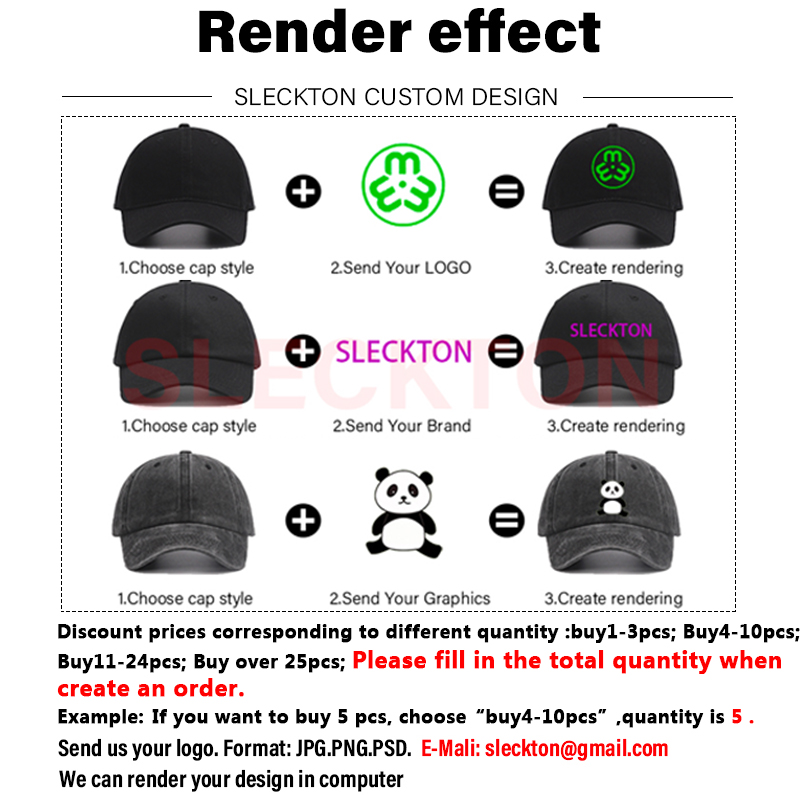 SLECKTON カスタムロゴ野球帽男性と女性のロゴ刺繍プリ - Stussy Bucket Hat のレビューと価格