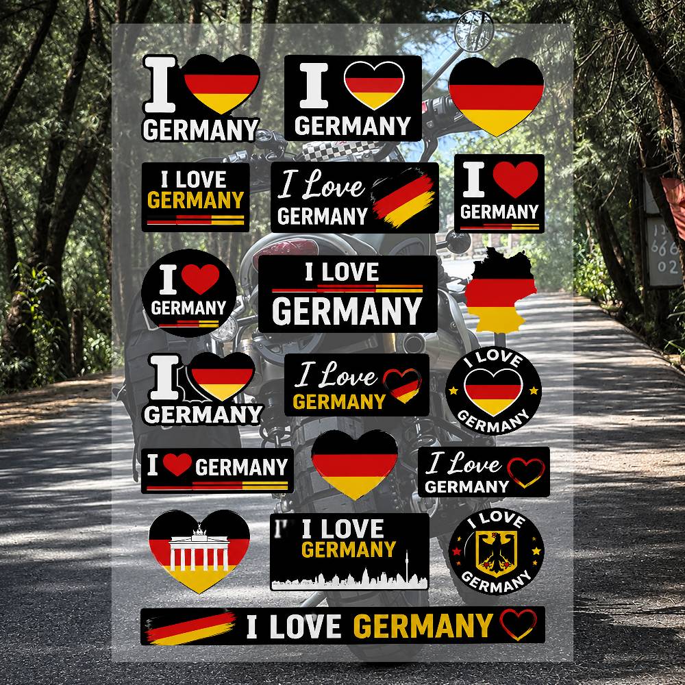 A-germany ストリートウェアブランドステッカーセット - Streetwear Brand Germany のレビューと価格