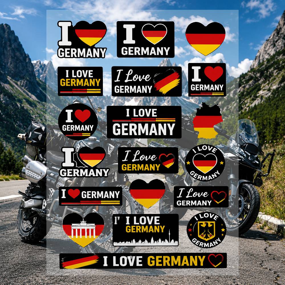 A-germany ストリートウェアブランドステッカーセット - Streetwear Brand Germany のレビューと価格