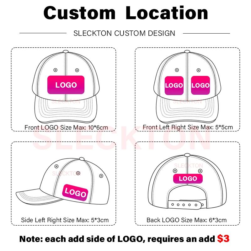SLECKTON カスタムロゴ野球帽男性と女性のためのブラン - Stussy Bucket Hat のレビューと価格