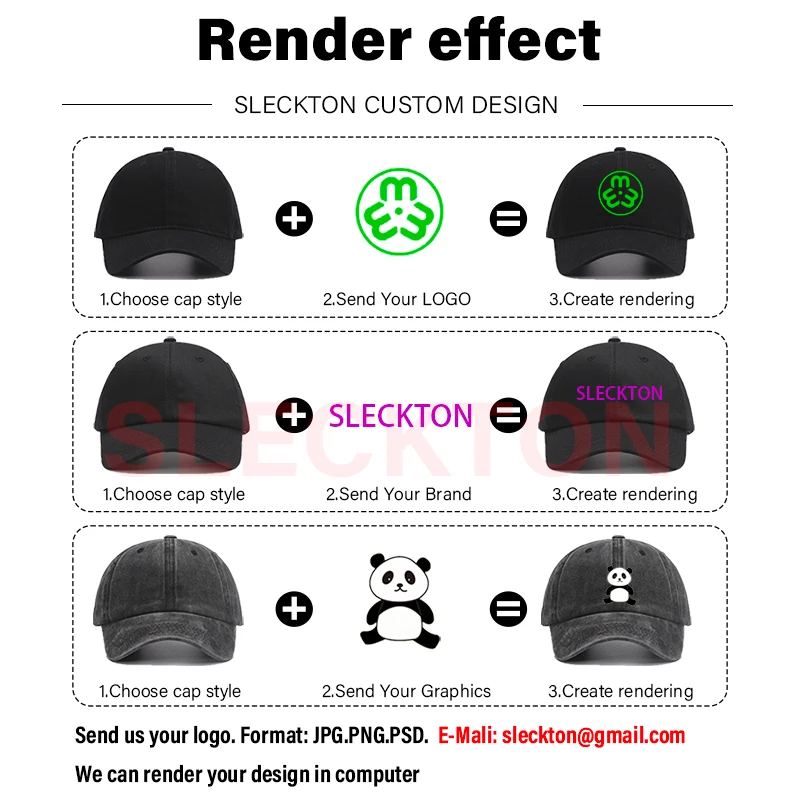 SLECKTON カスタムロゴ野球帽男性と女性のためのブラン - Stussy Bucket Hat のレビューと価格
