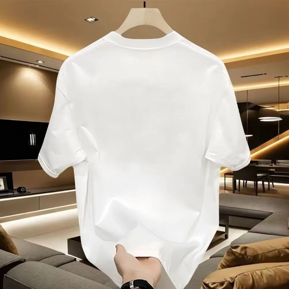 100％純綿メンズ高級ブランドレタープリントTシャツ、半袖T - Streetwear Clothing Brands のレビューと価格